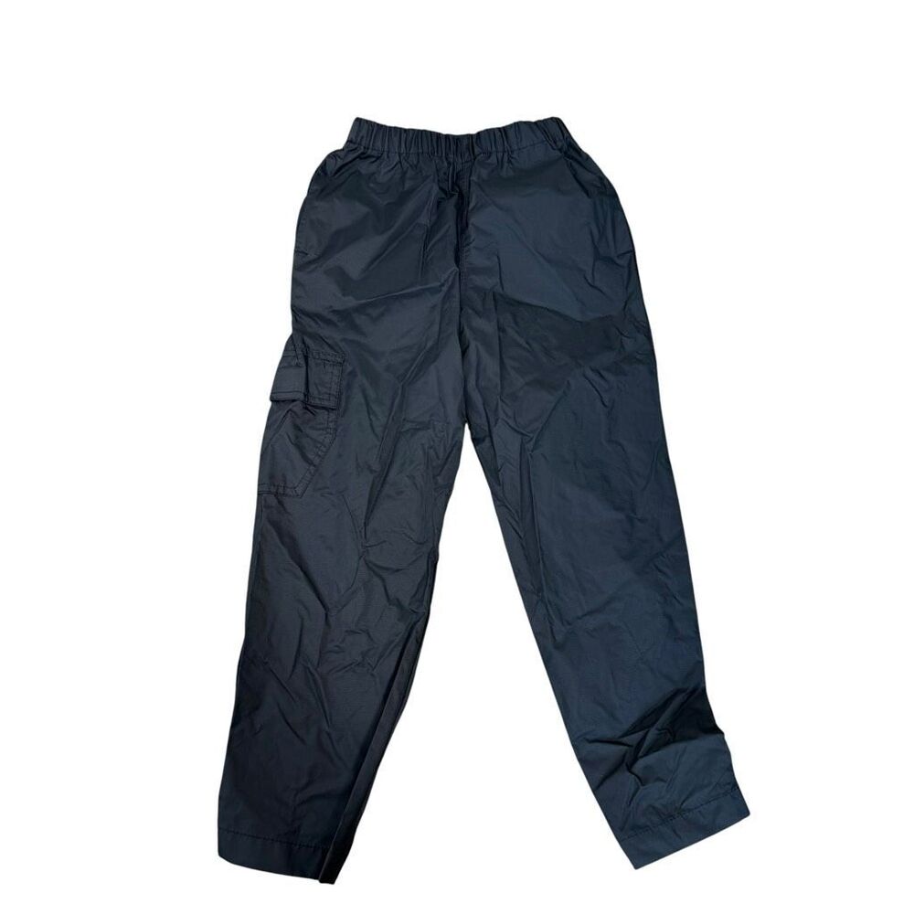 Columbia kids Windbreaker water-resistant Black Track Pants size XXS 4-5